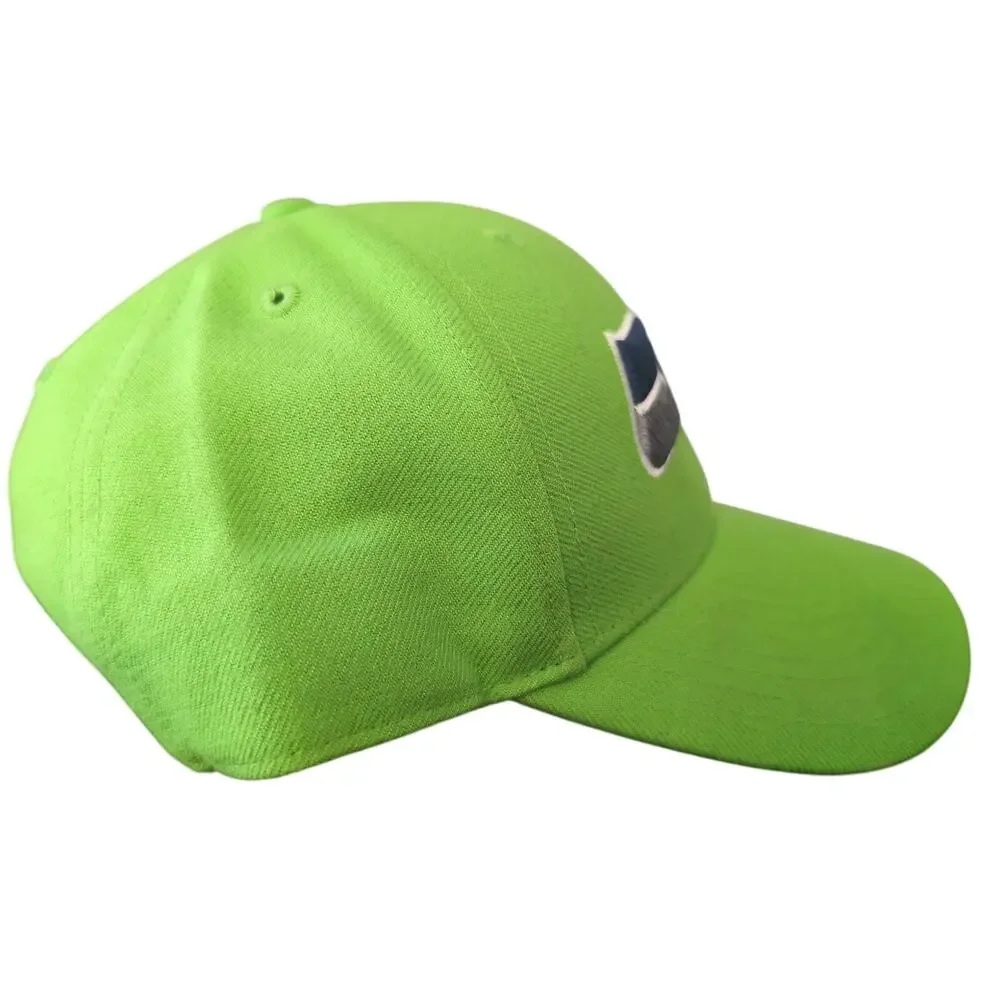 Seattle Seahawks 47 Brand Neon Green Adjustable Hat NFL Cap